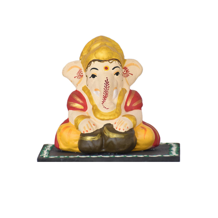 Handcrafted Eco Friendly Ganesha Statue Classic - 1 pc