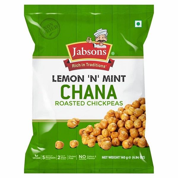 Jabsons Roasted Channa Lemon N Mint - 140 g