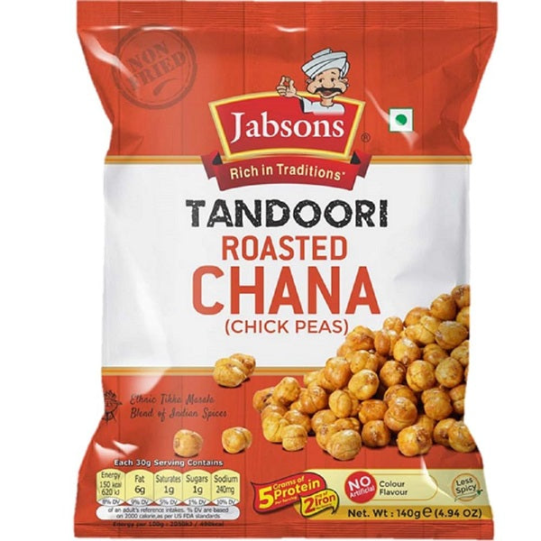 Jabsons Roasted Channa Tandoori - 140 g