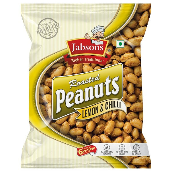 Jabsons Roasted Peanut Lemon Chilly - 140 g