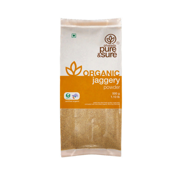 Phalada Pure & Sure Organic Jaggery Powder - 500 g