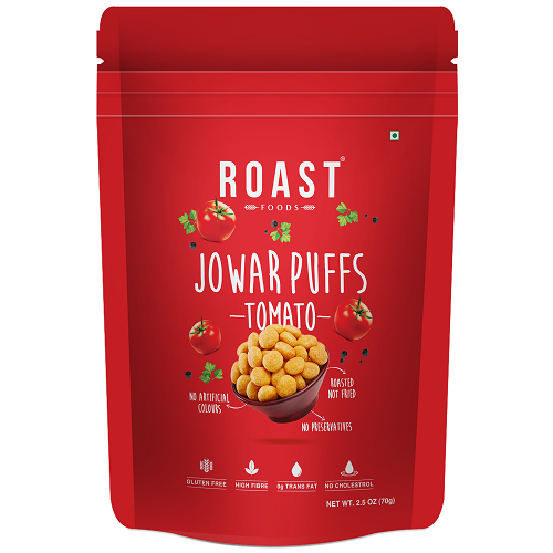 Roast Foods Jowar Puff Tomato - 70 g