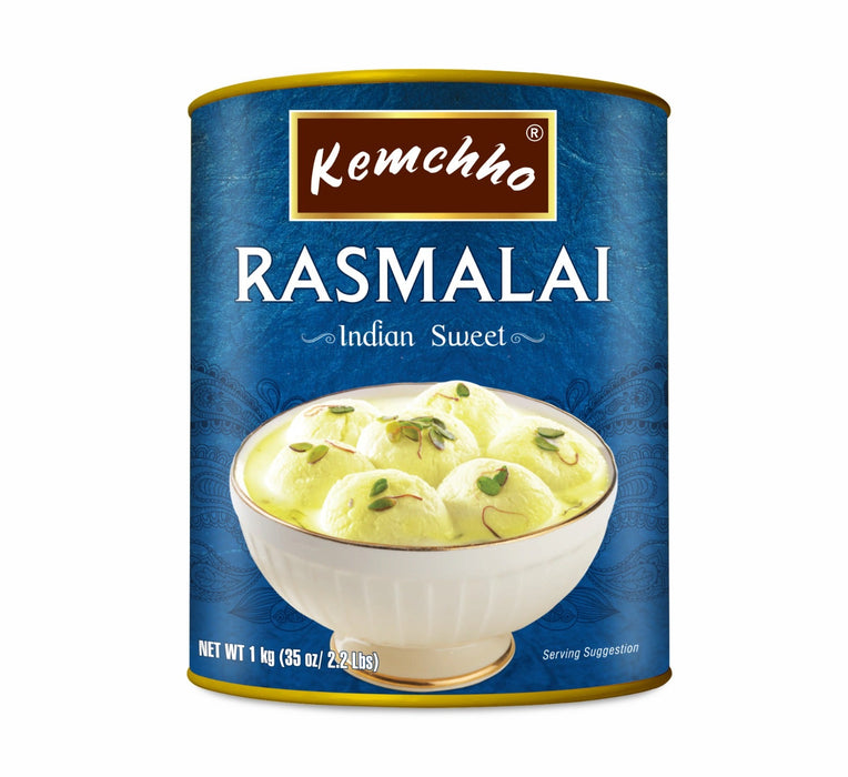 Kemchho Rasmalai  - 1 Kg (Ready To Eat )