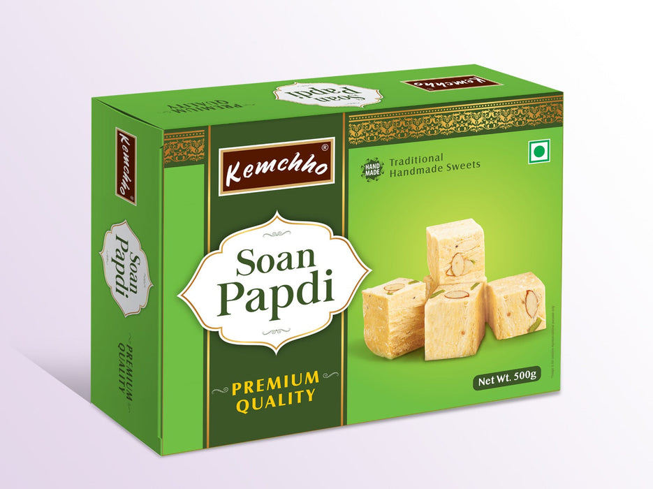 Kemchho Soan Papdi Plain - 500 g