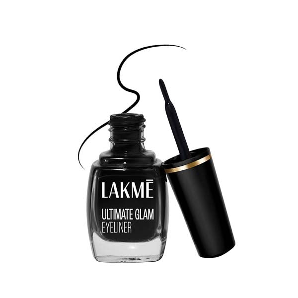 Lakme Ultimate Glam Eye Liner Black - 9 ml