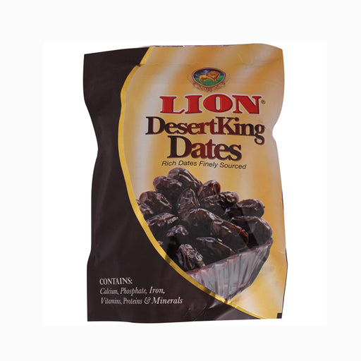 LION Desert King Black Dates Pouch 500 g - FromIndia.com