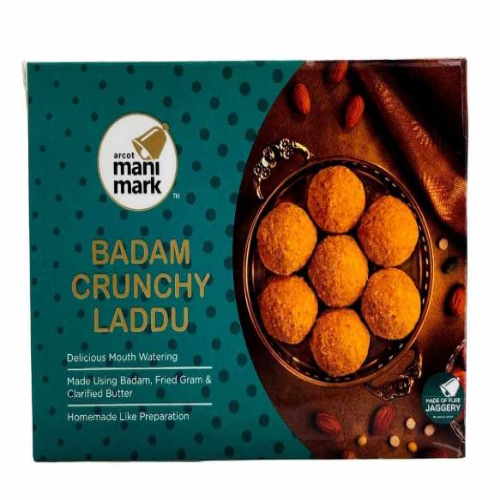 MANIMARK Badam Crunchy Laddu - 180 g