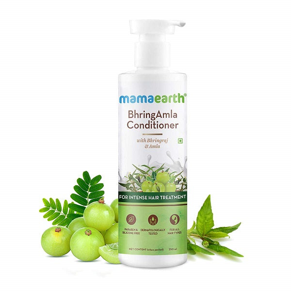 Mamaearth Bhring Amla Conditioner For Hair Fall With Bhringraj & Amla for Intense Hair Treatment  - 250 ml
