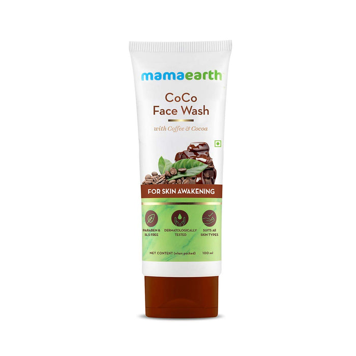 Mamaearth CoCo Face Wash for Women with Coffee & Cocoa for Skin Awakening - 100 g