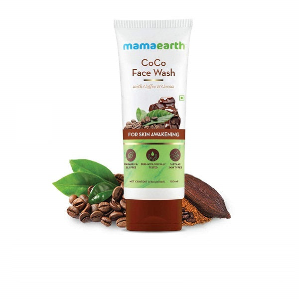 Mamaearth CoCo Face Wash for Women with Coffee & Cocoa for Skin Awakening - 100 g
