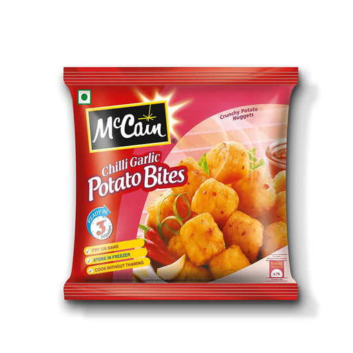 McCain Chilli Garlic Potato Bites (Chilled) 420 g - FromIndia.com