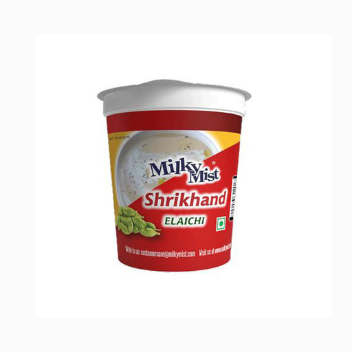 Milky Mist Fresh Shrikhand Elachi (Delivered at least 1 week before it expires) 100 g (Chilled) - FromIndia.com