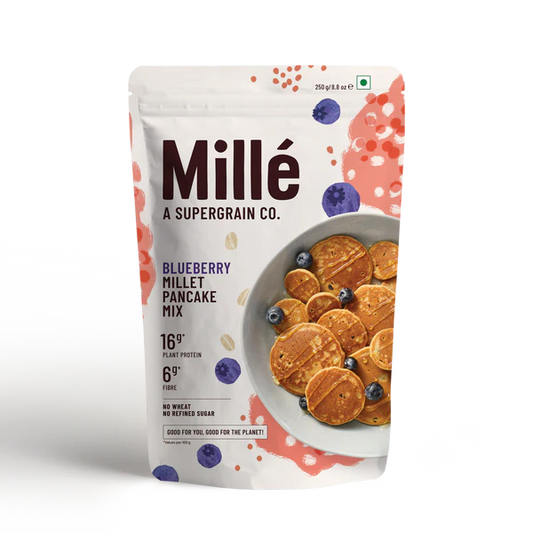 Mille Blueberry Millet Pancake Mix - 250 g