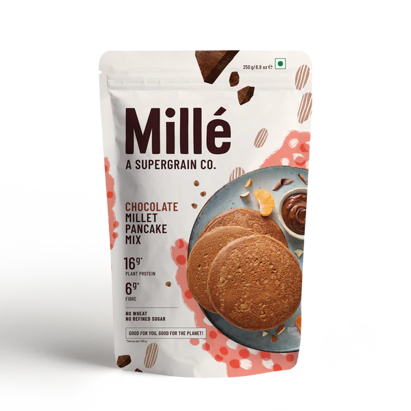 Mille Chocolate Millet Pancake Mix - 250 g