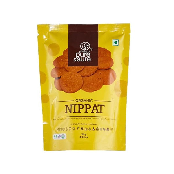 Phalada Pure & Sure Organic Mini Nippat Thattai - 30 g