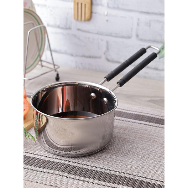 Neelam Stainless Steel Induction Bottom Sauce Pan - 1150 ml