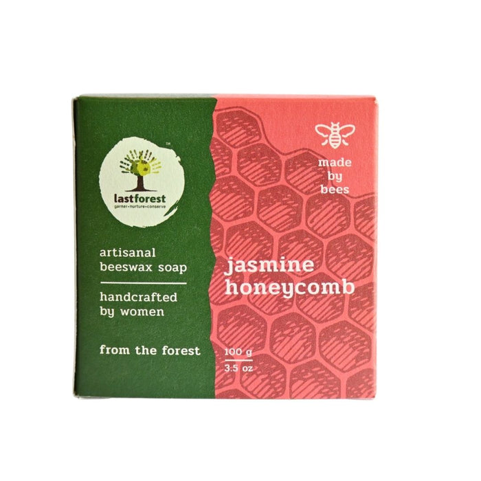 Last Forest Jasmine Artisanal Handmade Honeycomb Beeswax Soap - 100 g