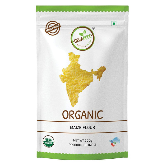 Orgabite Corn Flour (Certified ORGANIC) - 500 g