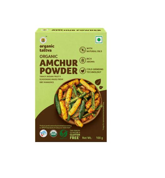 Organic Tattva Amchur Dry Mango Powder(Certified ORGANIC) - 100 g