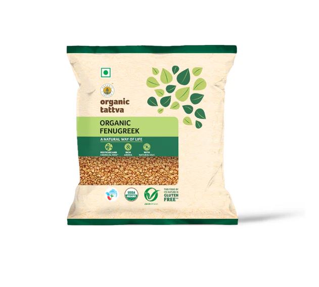 Organic Tattva Fenugreek Whole (Certified ORGANIC) - 100 g