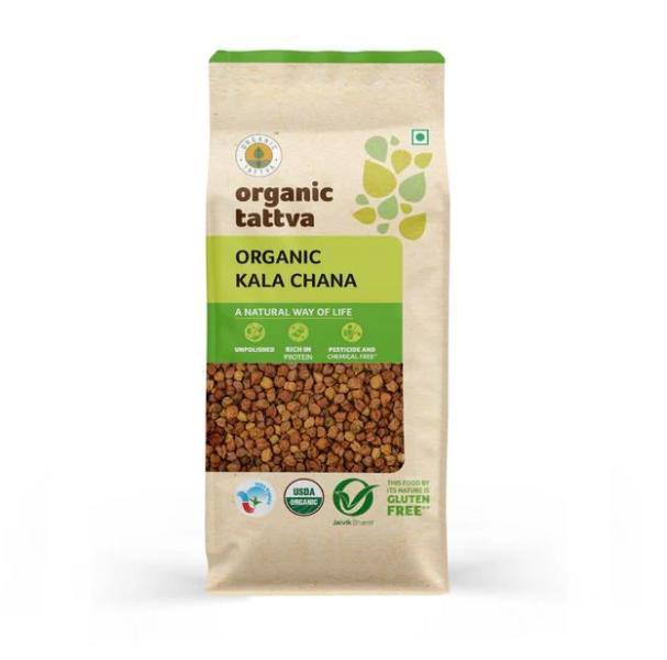 Organic Tattva Kala Black Channa (Certified ORGANIC) - 500 g