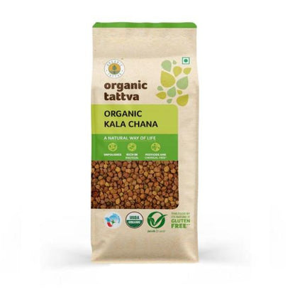 Organic Tattva Kala Black Channa (Certified ORGANIC) - 500 g