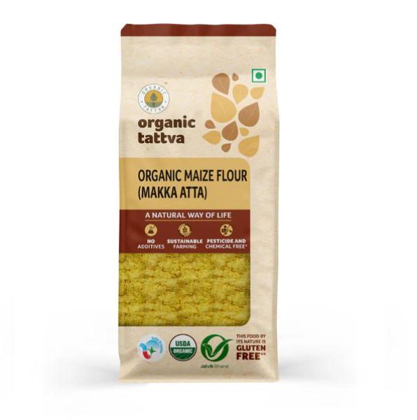 Organic Tattva Corn Flour(Certified ORGANIC) - 500 g