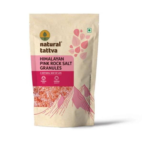 Organic Tattva Himalayan Pink Crystal Salt (Certified ORGANIC) - 500 g