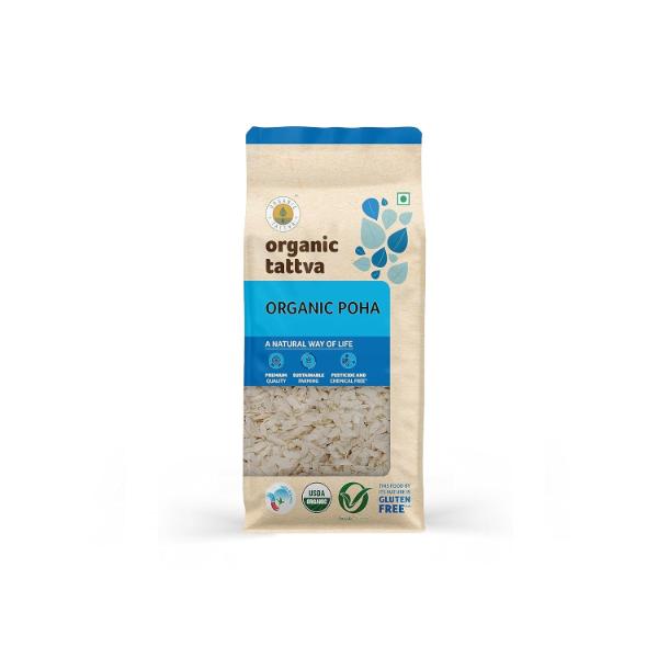 Organic Tattva Poha(Certified ORGANIC) - 500 g