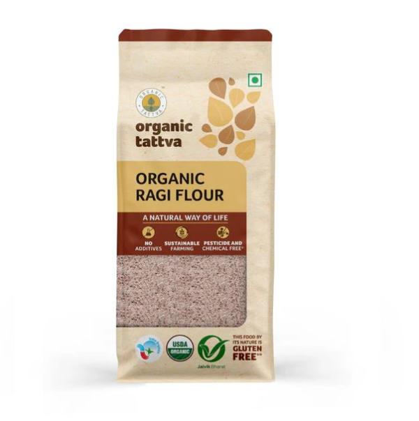 Organic Tattva Ragi Flour (Certified ORGANIC) - 500 g