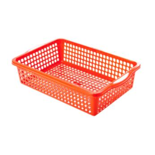 Plastic Square Sieve/Basket (Colour May Vary)(Small)(LN 541) - 1 PC (Small)