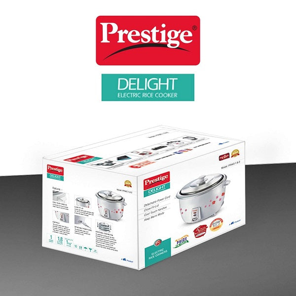 Prestige Delight Electric Rice Cooker - 1.8 L