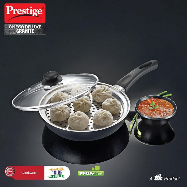 Prestige Omega Deluxe Granite Multi Pan Cookware - 20 Cm