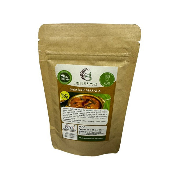 Trilok Foods Sambar Masala - 50 g