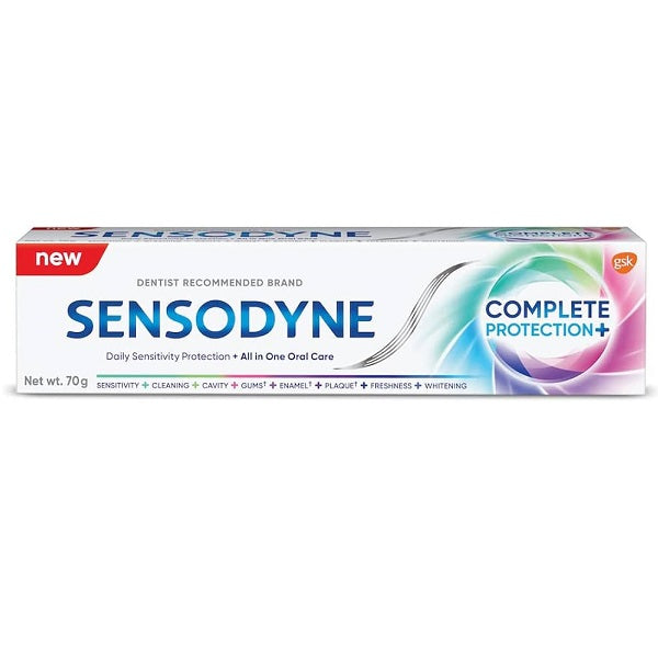 Sensodyne Toothpaste Complete Protection+Oral Care Tooth Paste For Sensitive Teeth - 70 g