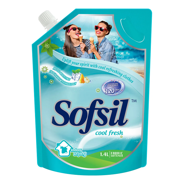 Sofsil Cool Fresh Fabric Softener Refill - 1.4 L