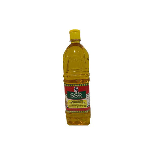SSR Cold/Wood Press Groundnut Oil 1 L - FromIndia.com