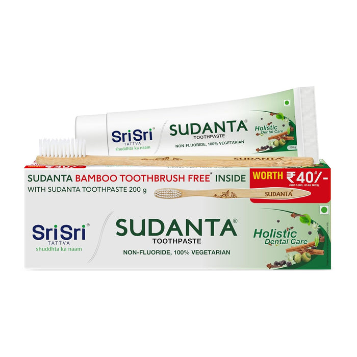 Sri Sri Tattva Ayurveda Sudanta Toothpaste - 200 g