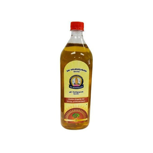 Sri Velmurugan Chekku Sesame/Gingelly Oil  (Nallennai) 1 L - FromIndia.com