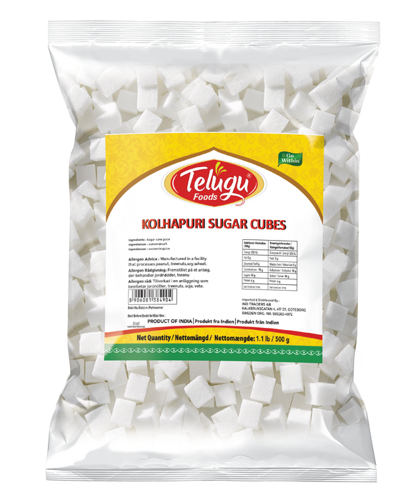 Telugu Foods Kalkandam (Rock Cut Sugar Cubes) - 500 g
