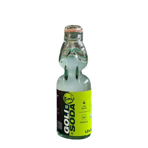 Thrill Goli Soda Bottle Lemon Flavor - 225 ml