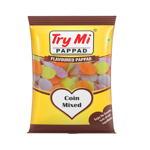 Try Mi Traditional Mixed Coin Papad - 200 g