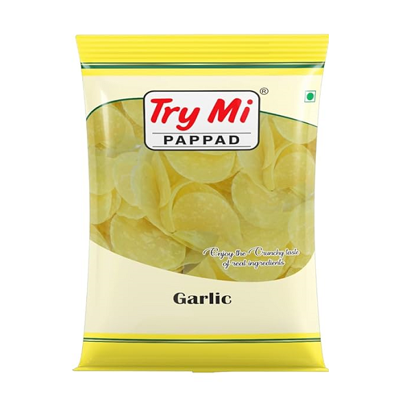 Try Mi Traditional Garlic Papad - 200 g