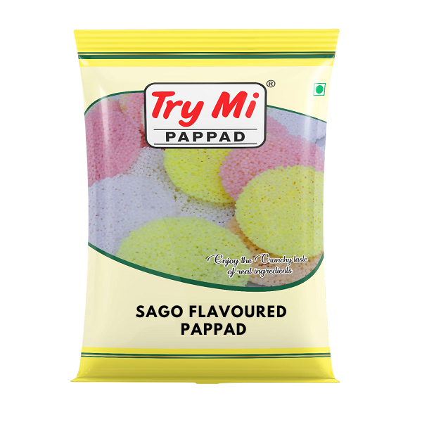 Try Mi Traditional Sago Flavoured Papad - 200 g