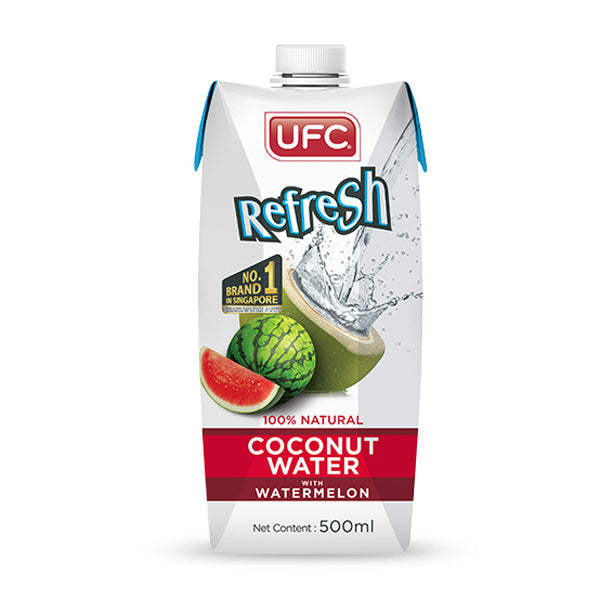 UFC Refresh Coconut Water With Watermelon - 500 ml