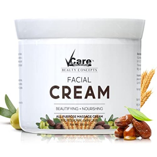 VCare All Purpose Massage Facial Cream For Nourishing & Glowing Skin - 300 g