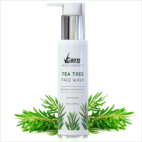 VCare Tea Tree Face Wash - 100 ml