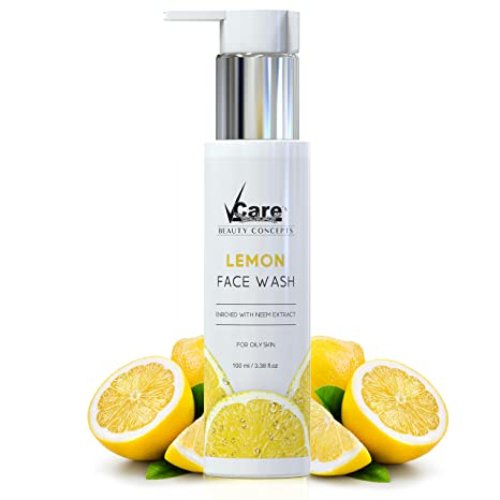 VCare lemon face wash - 100 ml