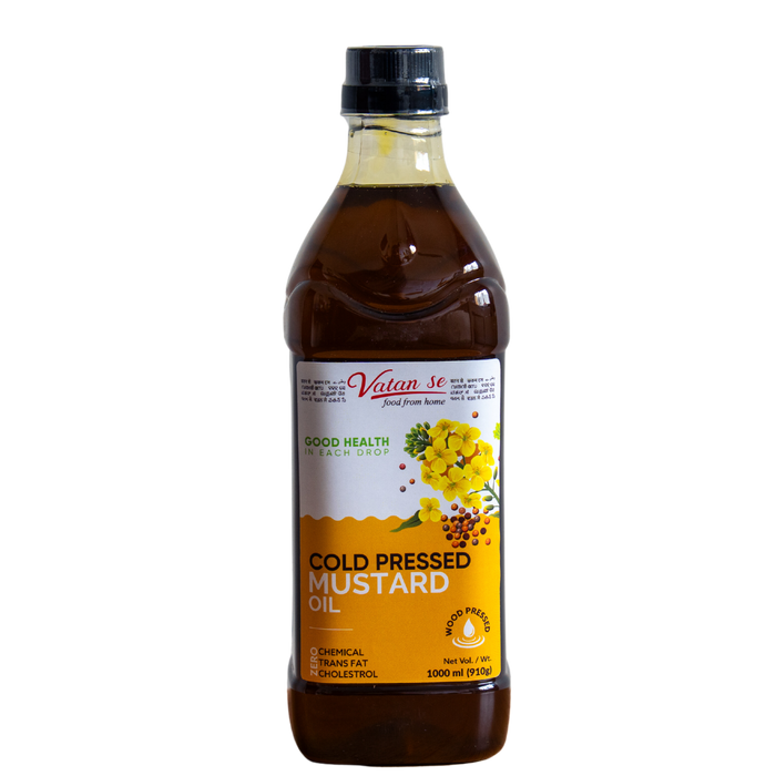 Vatan Se Cold Pressed Mustard Oil  - 1 L