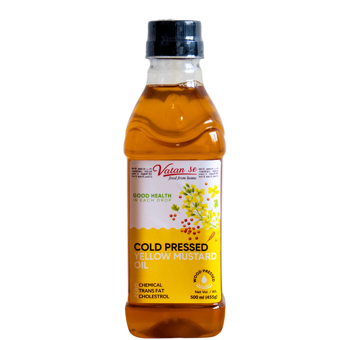 Vatan Se Cold Pressed Yellow Mustard Oil  - 500 ml